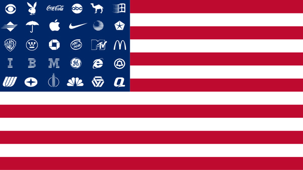 American Corporate Flag