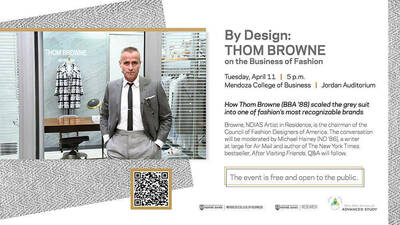 Thom Browne Horizslide By Design Poster